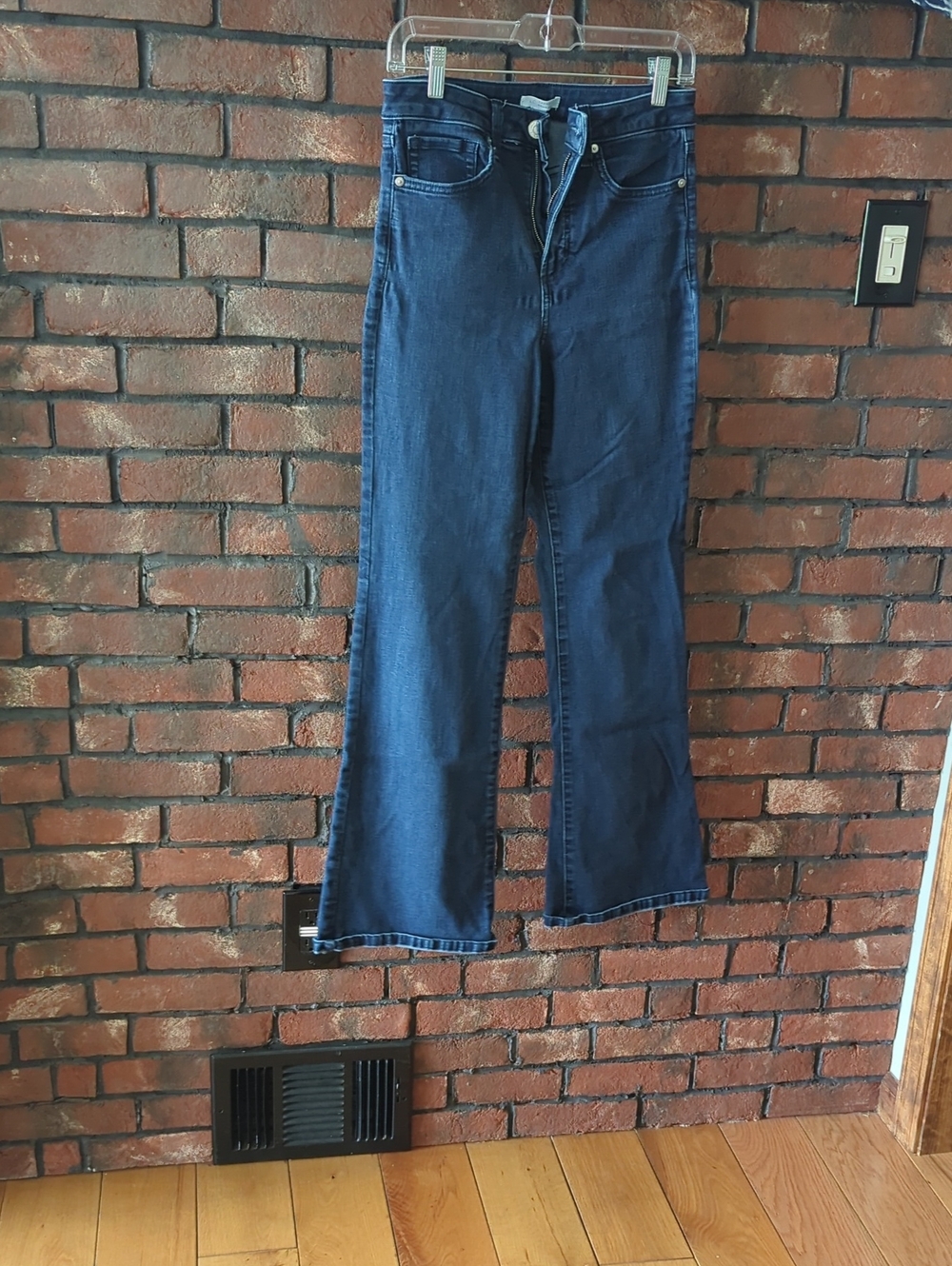 LC Lauren Conrad Dark Blue Flare Jeans